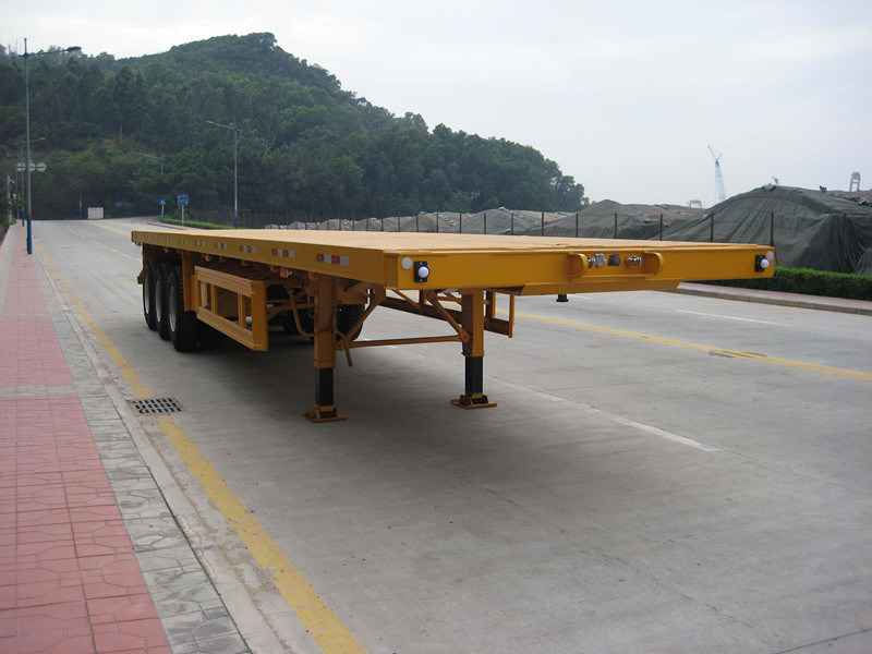 40FT 20FT Container Skeleton Chassis Transport Semi Truck Trailer