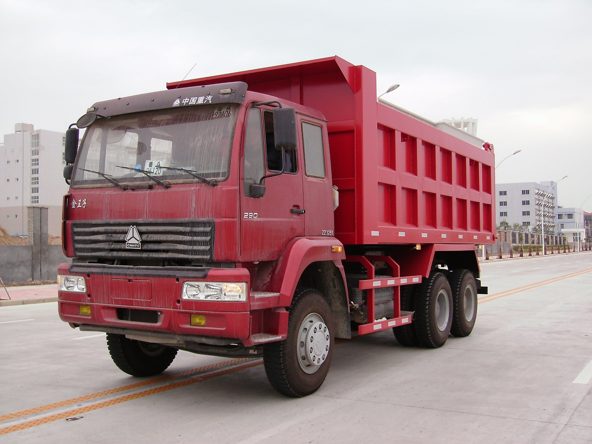 20cbm 420HP 6X4 Dump Truck