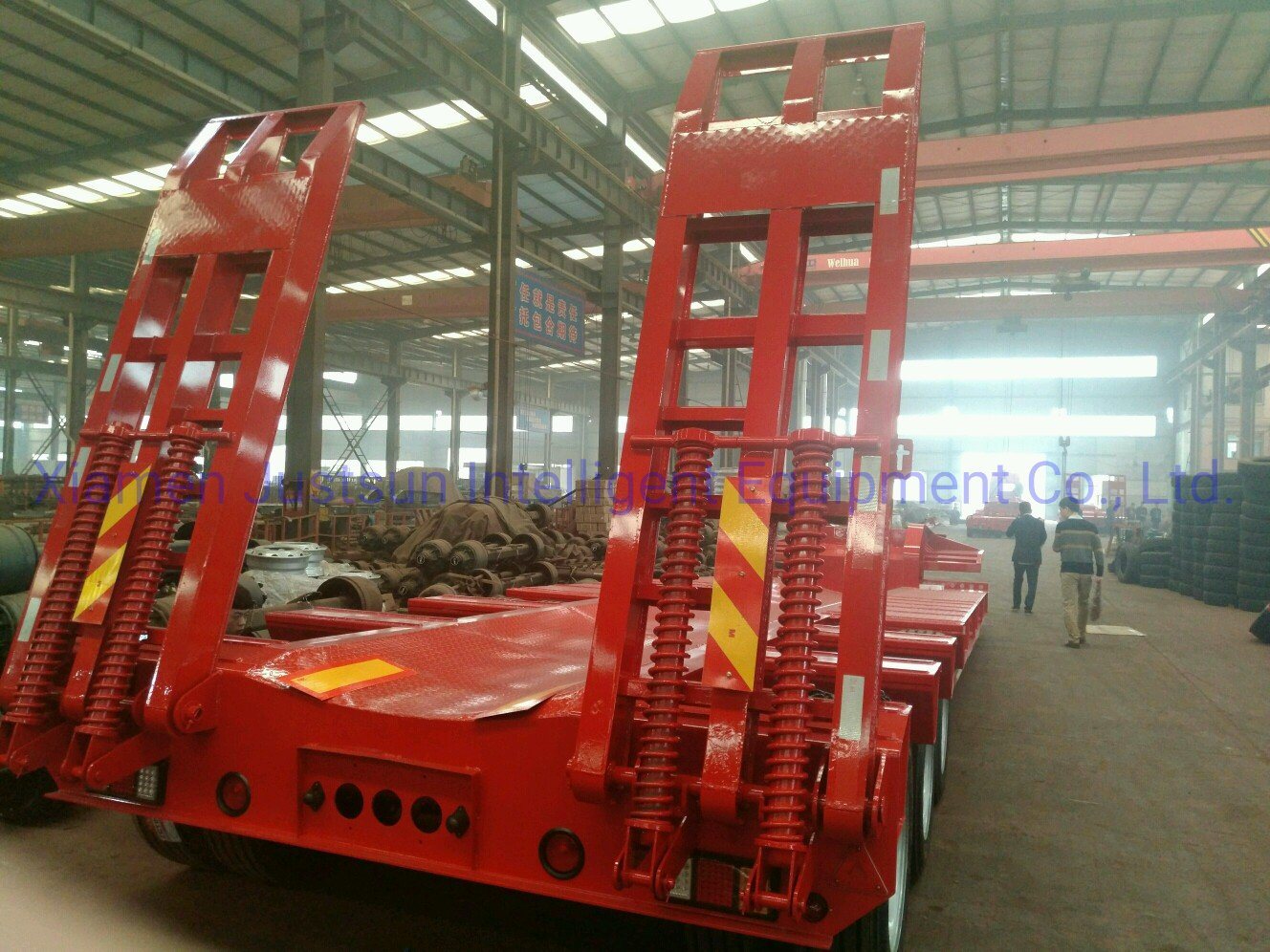 Heavy Duty Lowbed Semi-Trailer